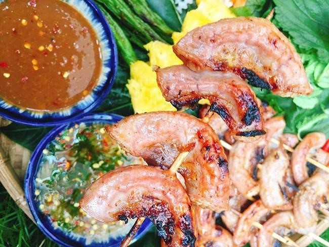 Grilled heart Quy Nhon – Binh Dinh. Web as a source.