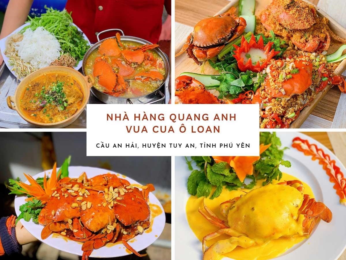 Thưởng thức ẩm thực đặc sắc tại thiên đường hải sản tươi sống Quang Anh là điều không thể bỏ qua. Hải sản từ biển gần Quy Nhơn.