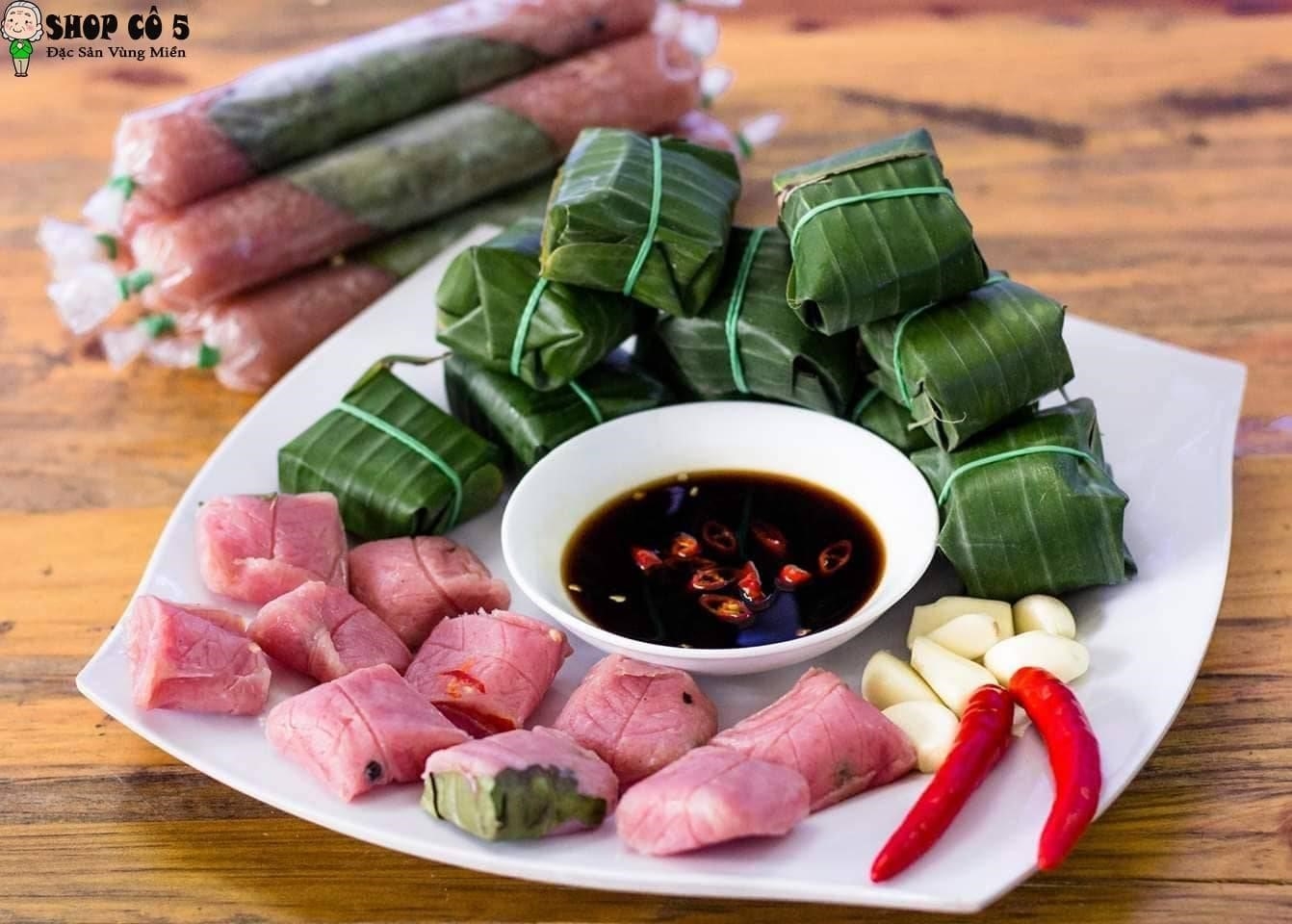 A popular specialty in Quy Nhon is nem chua market Huyen.