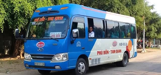 Gia Lai, Quy Nhon, Hoai An, and An Lao Binh Dinh Tan Tai bus contact information, including prices and schedules.