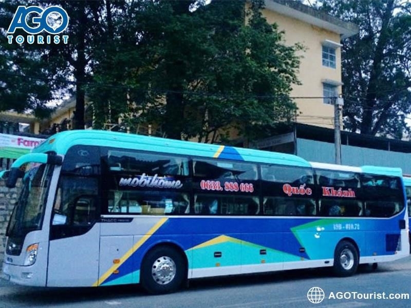Xe giường nằm 45 chỗ tuyến Bình Định Đà Lạt đã được nhà xe Quốc Khánh triển khai đưa đón hành khách.