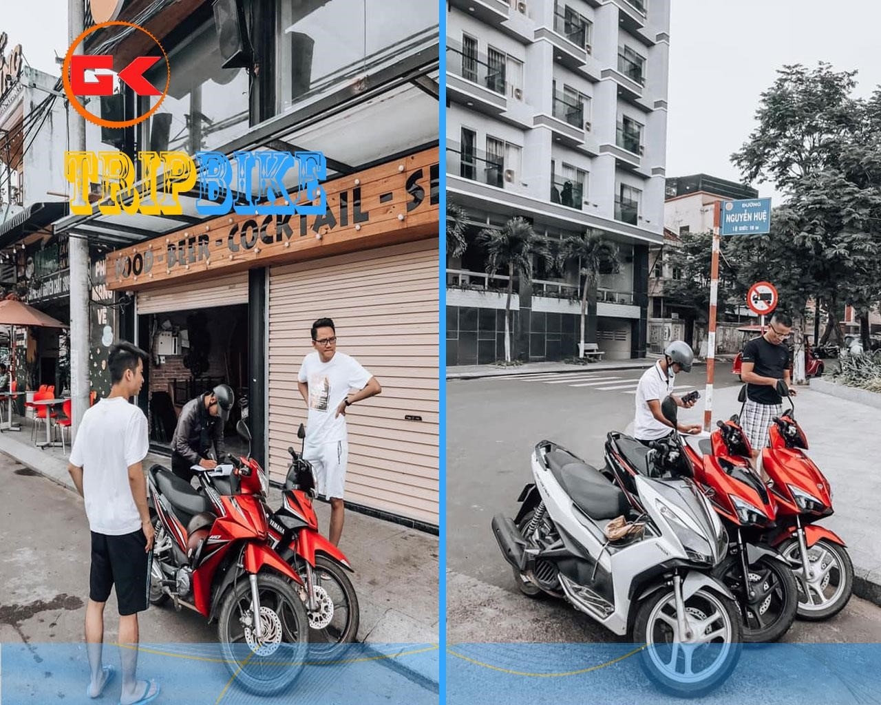 Quy Nhon Hoai Bao motorcycle rental.