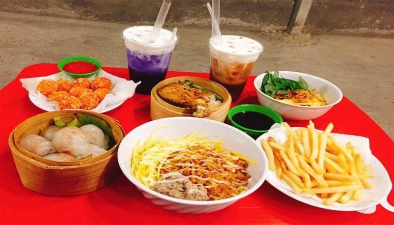 góc ăn vặt Trường Chinh nổi tiếng với list đồ ăn phong phú