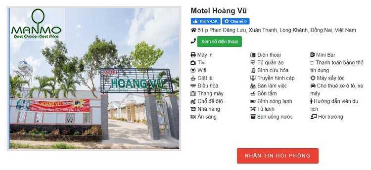Motel Hoàng Vũ