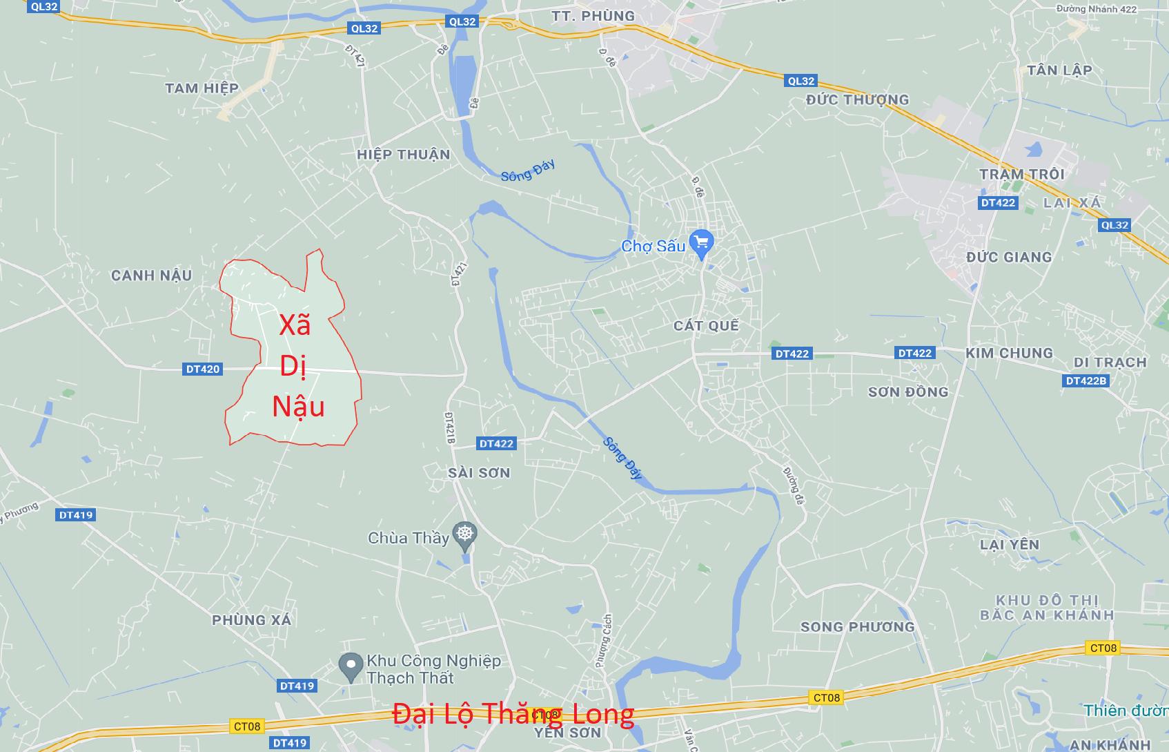 làng nghề mộc xây dựng Dị Nậu, Thạch Thất, Hà Nội